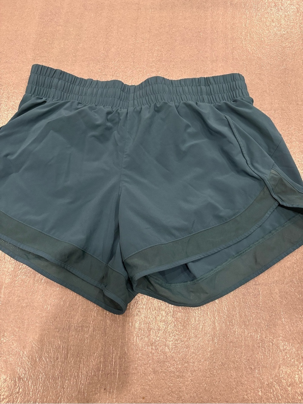 Athleta Teal Athletic Shorts Lightweight Running Shorts